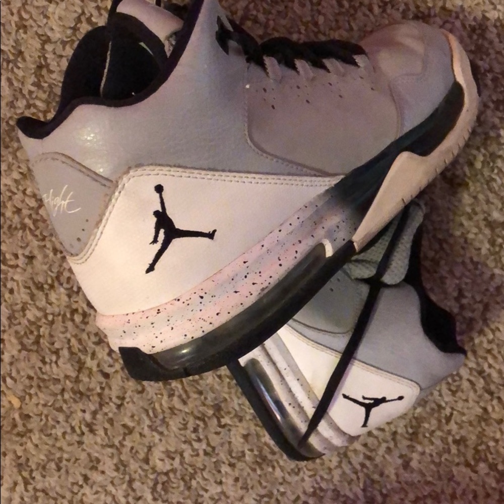 White and Gray Jordan’s